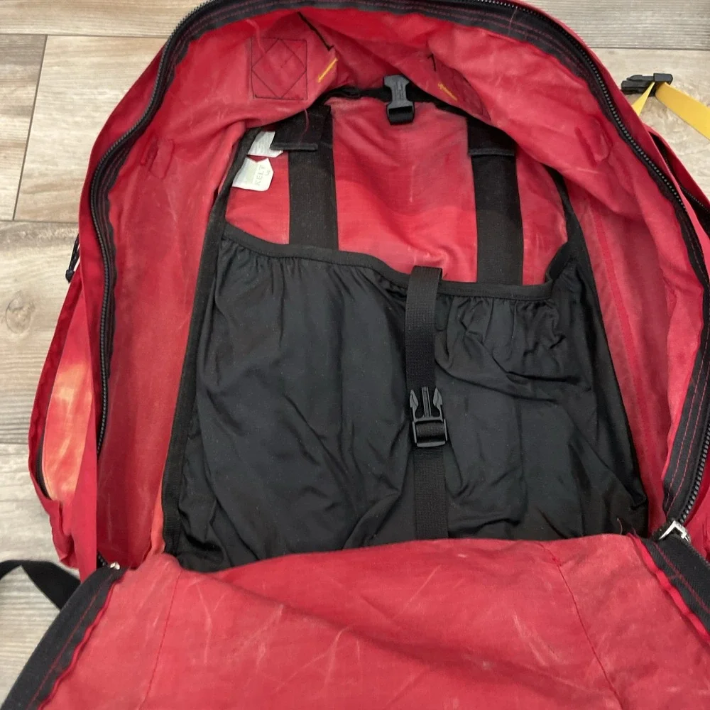 Kelty Red Wing Red Black Outdoor Camping Hiking‎ Backpack Gorpcore